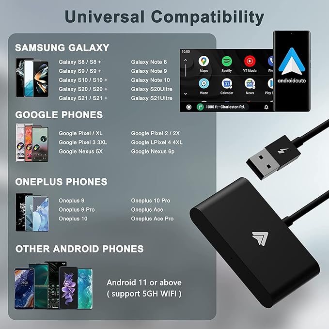 Android Auto Wireless Adapter